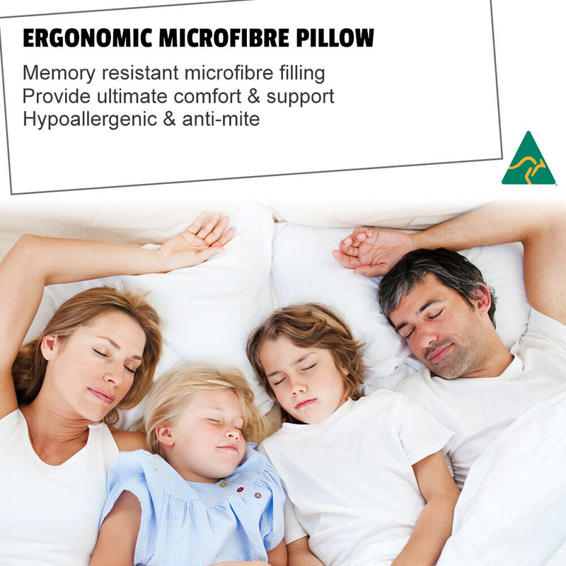 Aus Made Pillow Orthopedic Cervical Anti-Bacterial