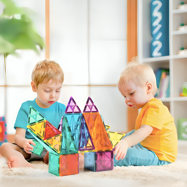 Kids Magnetic Building Tiles