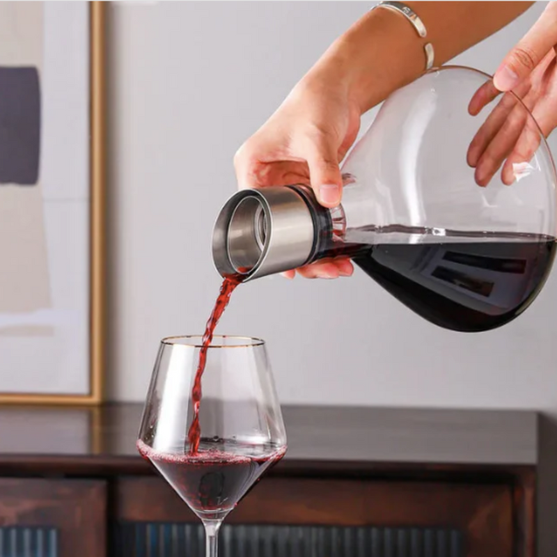 Crystal Clear Wine Decanter